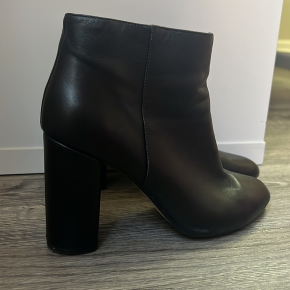 Saks Fifth Avenue Genuine Leather Booties - Picture 5 of 13
